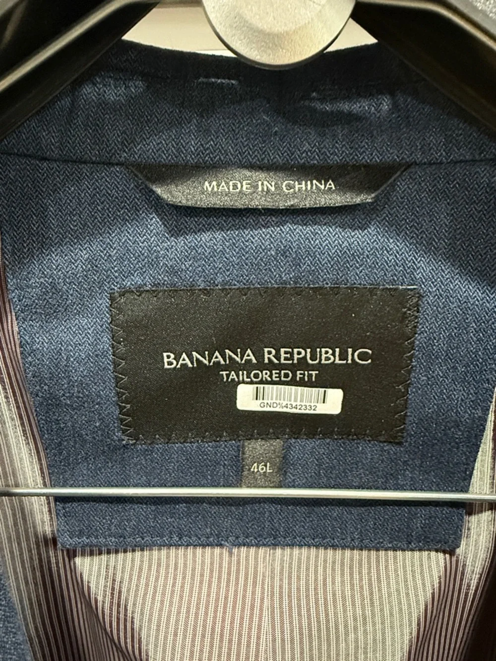 Banana Republic tailored single